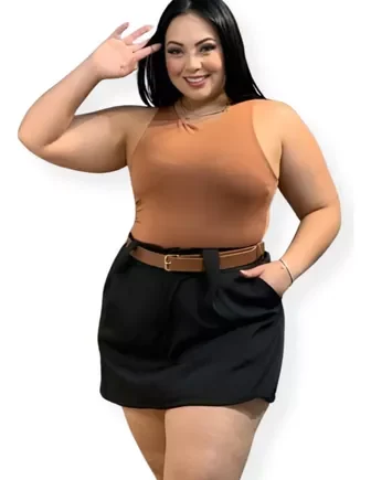 Short Saia Plus Size